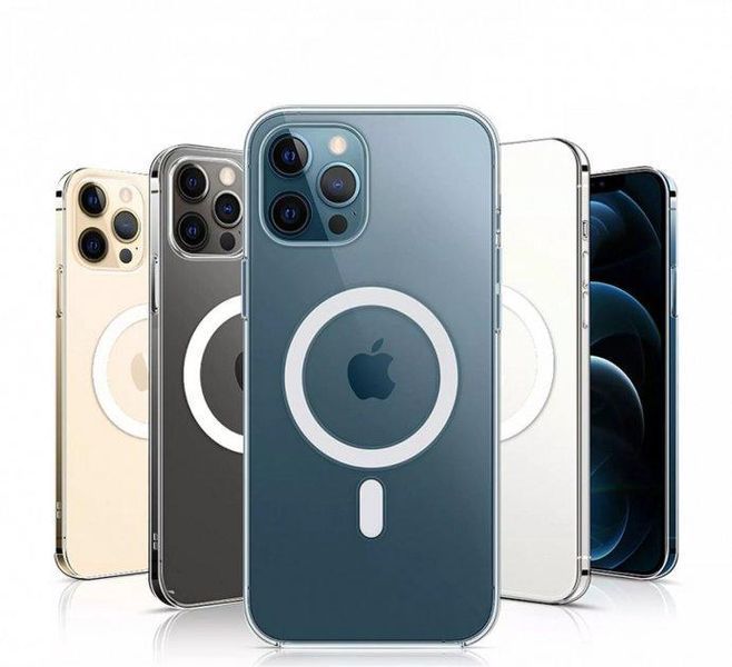 Прозорий чохол Clear Case with MagSafe для iPhone 12 Pro 214-00076 фото