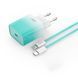 Сетевое зарядное устройство XO CE18 1Type-C PD/QC 30W Type-C to Lightning 1m Фиолетовый 209-00355 фото 3