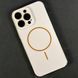 Чехол Matte TPU Soft Touch Magnetic для iPhone 12 Pro Beige 214-02213 фото 1