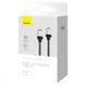 Кабель Baseus CoolPlay Series Fast Charging Type-C to Lightning 20W (1m) Black CAKW000001 фото 2