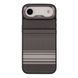 Чохол Kajsa Resort Collection Gradient Stripe with MagSafe для iPhone 17 Air Black O-Ring 2020000507543 фото 1