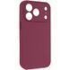 Силіконовий чохол Silk Full Camera Protective для Apple iPhone 17 Pro Max / 18 Pro Max (6.9") Plum 777-09529 фото