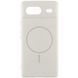 Чехол Silicone Cover Lakshmi Full Camera with MagFit для Google Pixel 8a Белый 555-02071 фото 1