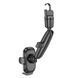 Тримач для мобільного HOCO H17 Waves rearview mirror car holder Black 656-00493 фото 3