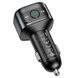 АЗУ с FM-модулятором HOCO E67 Fighter QC3.0 18W car BT FM transmitter Black 6931474762122 фото 5