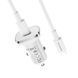 Автомобільний зарядний пристрій BOROFONE BZ12B single port QC3.0 (Type-C to Lightning) 18W White 656-00276 фото 3
