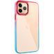 Чохол TPU+PC Fresh sip series для Apple iPhone 11 Pro Max (6.5") Бірюзовий / Рожевий 777-06698 фото 1