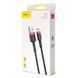 Кабель Baseus cafule Cable USB For Micro 2A 3m Red+Black CAMKLF-H91 фото 2