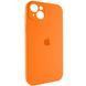 Силіконовий чохол з закритою камерою для iPhone 14 Orange 666-00811 фото 2