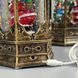 Ночник Рождественский фонарь с фигурами, блестками, подсветкой, вращением и музыкой (от сети, 3*AAA) 23,5см 2 300-00069 фото 3