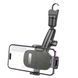 Тримач для мобільного HOCO H17 Waves rearview mirror car holder Black 656-00493 фото 5