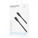 Кабель Proove Striped Silicone Type-C to Lightning (1m) black 656-02598 фото 2