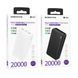 Power Bank Borofone BJ56A Graceful 22.5W+PD20W 20000 mAh Білий 656-01428 фото 3