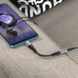 Аудиокабель HOCO LS33 Type-C to 3.5 female, nylon braid, 0,12m, Metal Gray 6931474761163 фото 8
