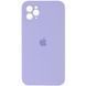 Силіконовий чохол з квадратними бортиками для iPhone 11 Pro Max Light Purple 208-00896 фото
