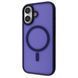 Чехол WAVE Matte Insane Case with Magnetic Ring для iPhone 17 Midnight blue 656-07907 фото