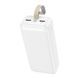 Портативний акумулятор Power Bank Hoco J111B Smart charge 30000 mAh Білий 216-00107 фото 2