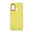 Чохол Silicone Cover Metal frame для Xiaomi Redmi 12C Yellow