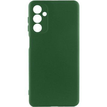 Чехол TPU GETMAN Liquid Silk Full Camera для Samsung Galaxy A05s Зеленый / Dark green ILSO-00000073782-3 фото