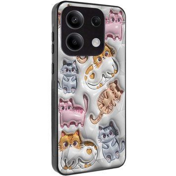 Чехол TPU+PC Prisma Fluffie для Xiaomi Redmi Note 13 5G Kittens 777-03951 фото
