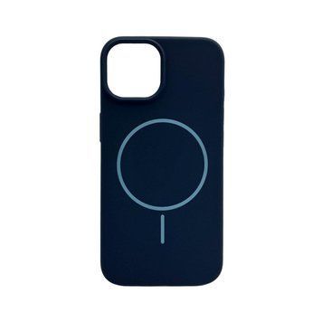 Чехол для смартфона Silicone Case Magnetic для Apple iPhone 13 Dark Blue 666-03768 фото