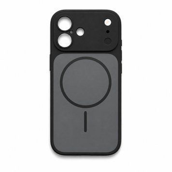 Чохол Silicone Creative Variation Case MAG COVER дизайн 17 Pro для Apple iPhone 17 Black 666-05314 фото