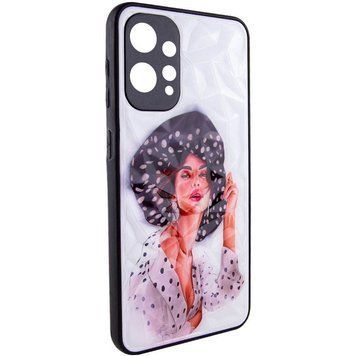 TPU+PC чохол Prisma Ladies для Xiaomi Redmi 12 Girl in a hat 777-07398 фото