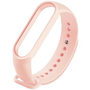 Силиконовый ремешок для Xiaomi Mi Band 7 Chalk Pink 212-01279 фото