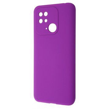 Чехол WAVE Full Silicone Cover для Xiaomi Redmi 10C Purple 656-07400 фото
