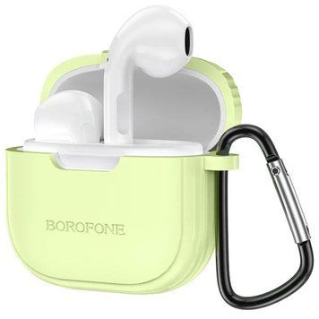 Наушники BOROFONE BW29 Charm true wireless BT headset Lemon Green 656-00885 фото