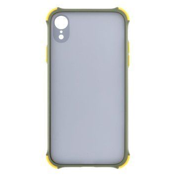 Силіконовий чохол TOTU Armor Dark with Frame для iPhone Xr Оливковий 208-00987 фото