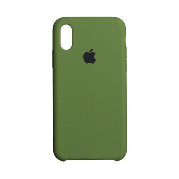 Силіконовий чохол для iPhone Xs Max Army Green 208-00207 фото