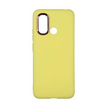Чохол Silicone Cover Metal frame для Xiaomi Redmi 12C Yellow 208-03530 фото