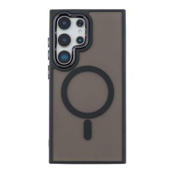 Чохол TPU+PC Space Magnetic Color with Magsafe для Samsung Galaxy S24 Ultra 5G (S928) Black 214-02188 фото