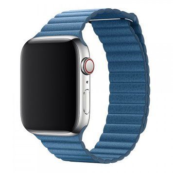 Кожаный ремешок Leather Loop для Apple Watch 38/40/41 мм Steel Blue 212-00911 фото