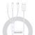 Кабель Baseus Superior Series Fast Charging 3-in-1 (Micro USB+Lightning+Type-C) 3.5A (1.5m) White CAMLTYS-02 фото