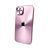 Чехол OG Acrylic Glass Gradient для Apple iPhone 13 Pink 777-01728 фото