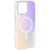 Чехол TPU Lunar Glow (MagFit) для Apple iPhone 16 Pro (6.3") Silver White 214-03527 фото
