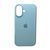 Силиконовый чехол для iPhone 16 Mist Blue 666-01174 фото
