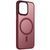 TPU+PC чохол Metal Buttons with MagSafe Colorful для Apple iPhone 15 (6.1") Wine Red 555-03067 фото