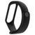 Силиконовый ремешок для Xiaomi Mi Band 3/4 Черный 212-01173 фото