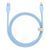 Кабель Baseus Jelly Liquid Silica Gel Fast Charging Data Cable Type-C to iP 20W 2m Blue CAGD020103 фото