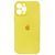 Силіконовый чохол з закритою камерою для iPhone 13 Pro Max Yellow 208-00771 фото