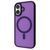 Чохол WAVE Matte Insane Case with Magnetic Ring для iPhone 17 Deep purple 656-07908 фото