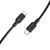 Кабель BOROFONE BX113 Lenny 60W silicone charging data cable C to C(L=1M) Black 6941991115455 фото