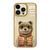 Чехол TPU+PC Nimmy 3D with Metal Buttons для iPhone 15 Pro Bear Khaki 656-02531 фото