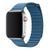 Шкіряний ремінець Leather Loop для Apple Watch 38/40/41 mm Steel Blue 212-00911 фото