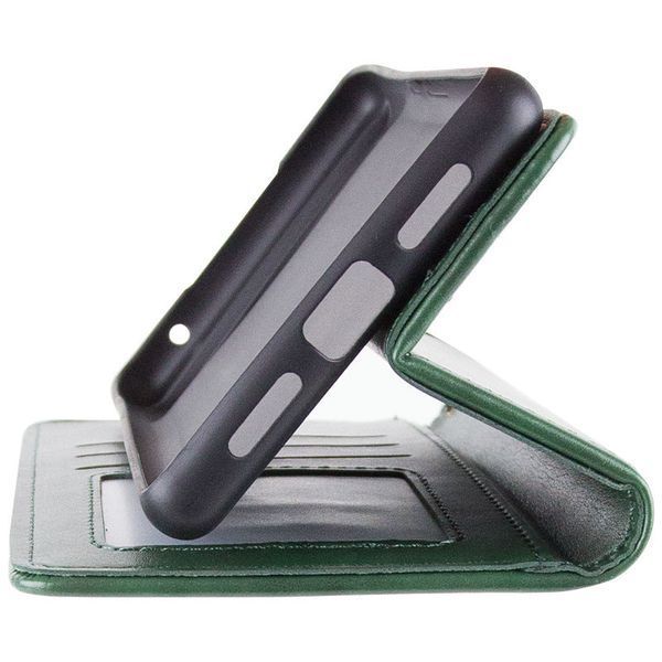 Шкіряний чохол-книжка GETMAN Gallant (PU) для Google Pixel 7 Green 777-06349 фото