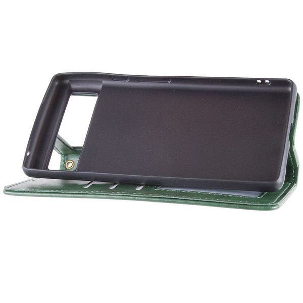 Шкіряний чохол-книжка GETMAN Gallant (PU) для Google Pixel 7 Green 777-06349 фото