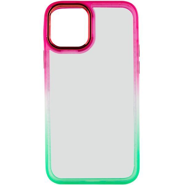 Чохол TPU+PC Fresh sip series для Apple iPhone 11 Pro Max (6.5") Салатовий / Рожевий 777-06699 фото